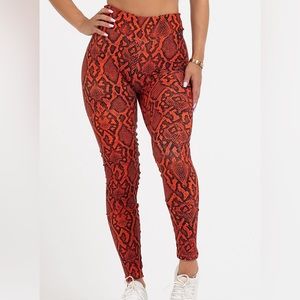 LiCi Fit Venom High Waist Scrunch Leggings